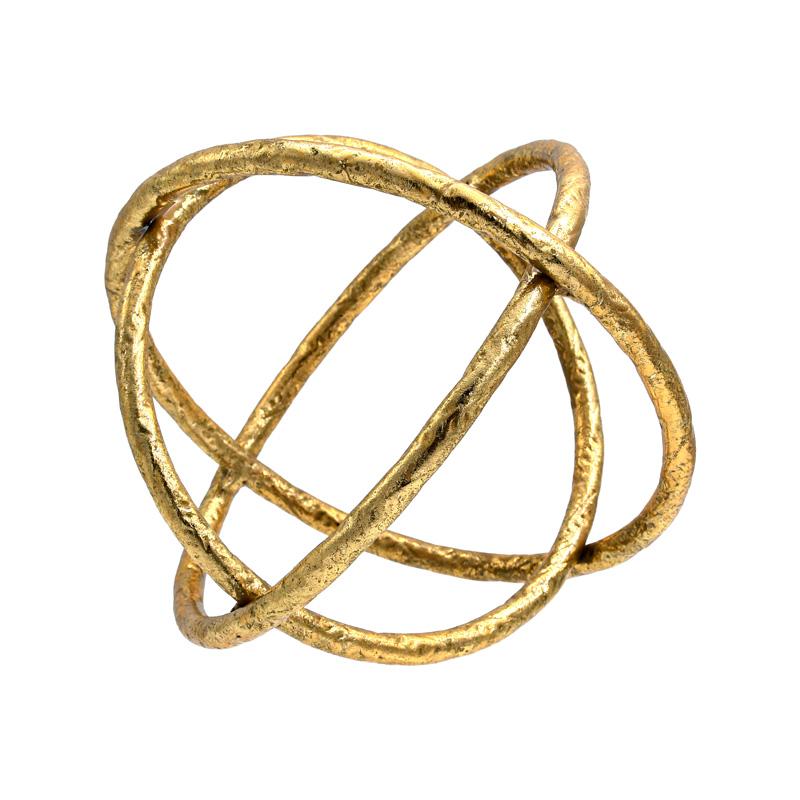 ΕΠΙΤΡΑΠΕΖΙΟ ΜΕΤΑΛΛΙΚΟ ΔΙΑΚΟΣΜΗΤΙΚΟ FL135 ΧΡΥΣΟ ΧΡΩΜΑ 20x18x16εκ