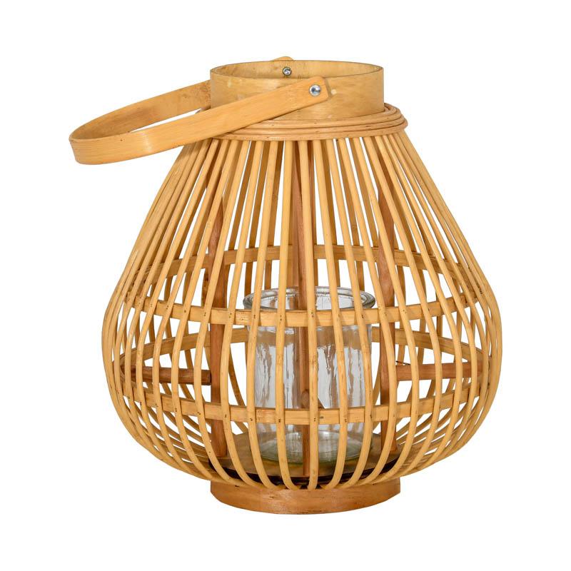 ΦΑΝΑΡΙ ΒΑΜΒΟΟ FL038 ΦΥΣΙΚΟ ΧΡΩΜΑ 30x32εκ