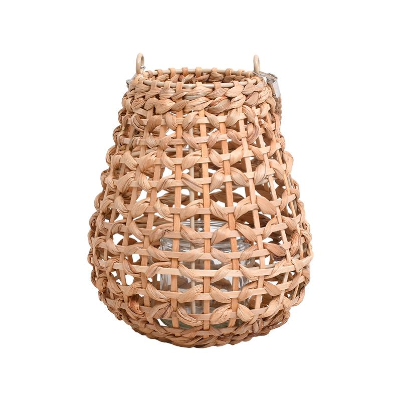 ΦΑΝΑΡΙ ΨΑΘΙΝΟ Boho FL017 ΦΥΣΙΚΟ ΧΡΩΜΑ 19x22εκ
