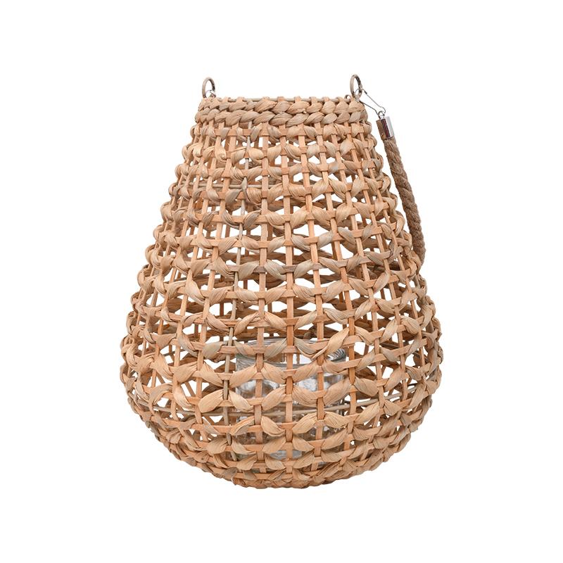 ΦΑΝΑΡΙ ΨΑΘΙΝΟ Boho FL017 ΦΥΣΙΚΟ ΧΡΩΜΑ 28x31εκ