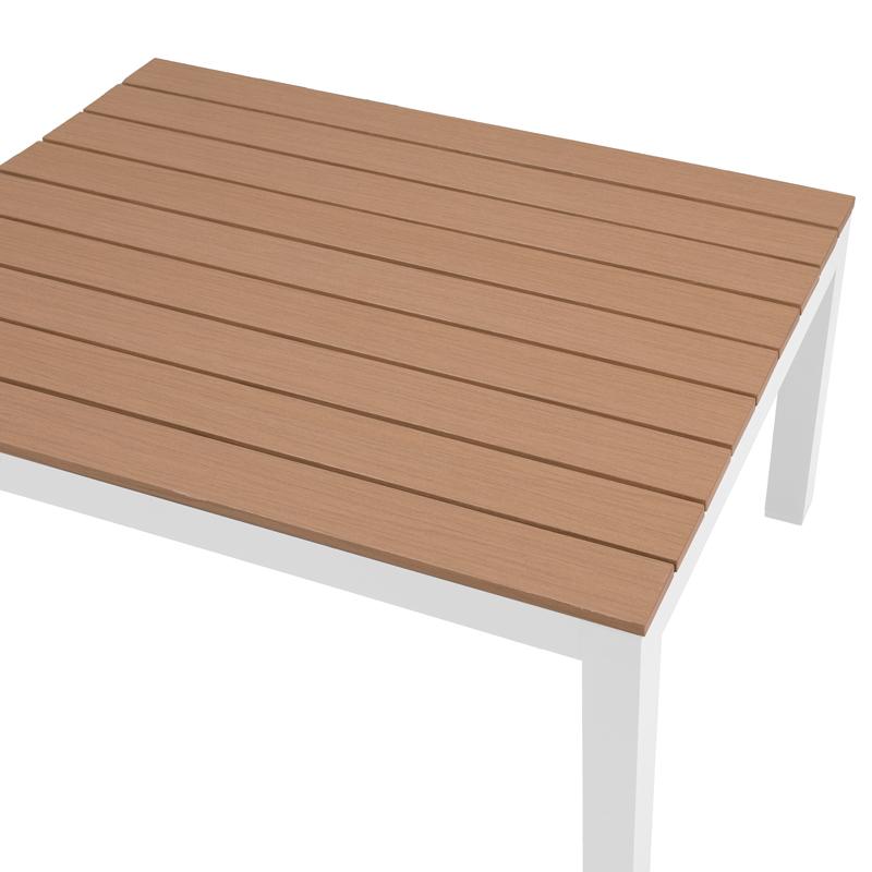 ΓΩΝΙΑΚΟ ΣΑΛΟΝΙ ΚΗΠΟΥ 3 ΤΕΜΑΧΙΩΝ Puebla ΛΕΥΚΟ ΧΡΩΜΑ 270x220x77εκ - Image 8