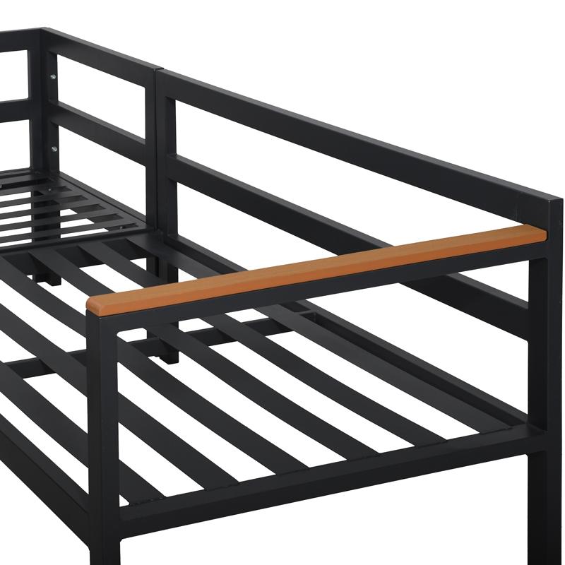 ΓΩΝΙΑΚΟ ΣΕΤ ΚΗΠΟΥ Estelle ΓΚΡΙ ΧΡΩΜΑ 213x213x65εκ - Image 9