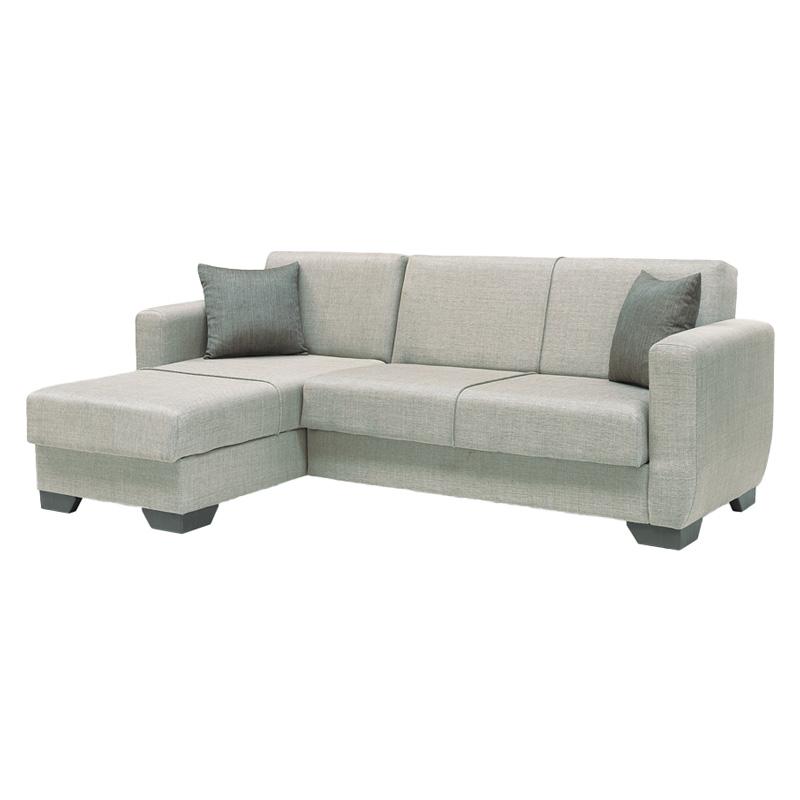 ΓΩΝΙΑΚΟΣ ΚΑΝΑΠΕΣ New Dolce ΜΟΚΑ ΜΕ ΚΑΦΕ ΜΑΞΙΛΑΡΙΑ 240x146x85εκ - Image 5