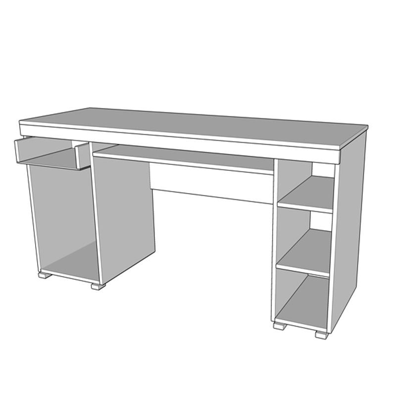 ΓΡΑΦΕΙΟ ALFA SONOMA 145x65,5x75,5εκ - Image 4