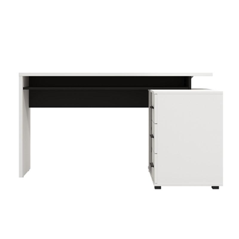 ΓΡΑΦΕΙΟ ARHIMED ΛΕΥΚΟ-ΜΑΥΡΟ 138x102x75εκ - Image 3