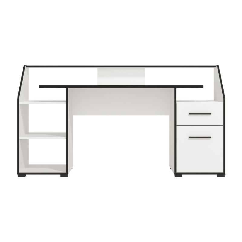 ΓΡΑΦΕΙΟ BLETCHLEY ΛΕΥΚΟ ΧΡΩΜΑ 170x65x92,5εκ - Image 3