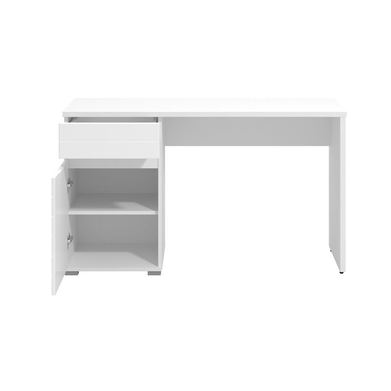 ΓΡΑΦΕΙΟ Elan OPAQUE WHITE GLOSS FOIL 130x50x76εκ - Image 4
