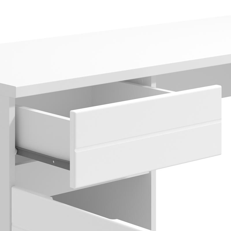 ΓΡΑΦΕΙΟ Elan OPAQUE WHITE GLOSS FOIL 130x50x76εκ - Image 5
