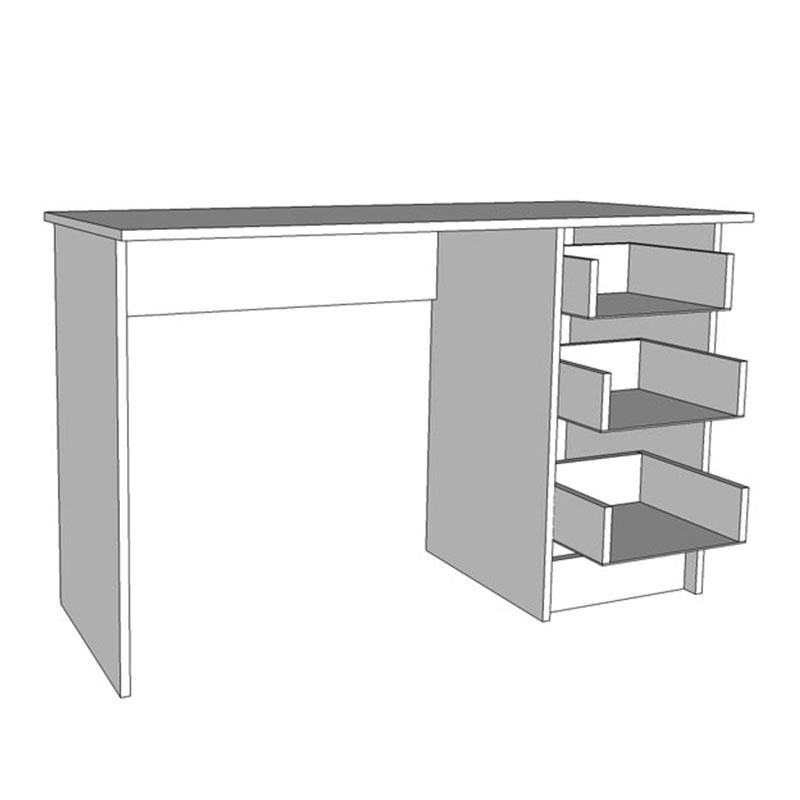 ΓΡΑΦΕΙΟ Leo Sonoma 121x50x75εκ - Image 5