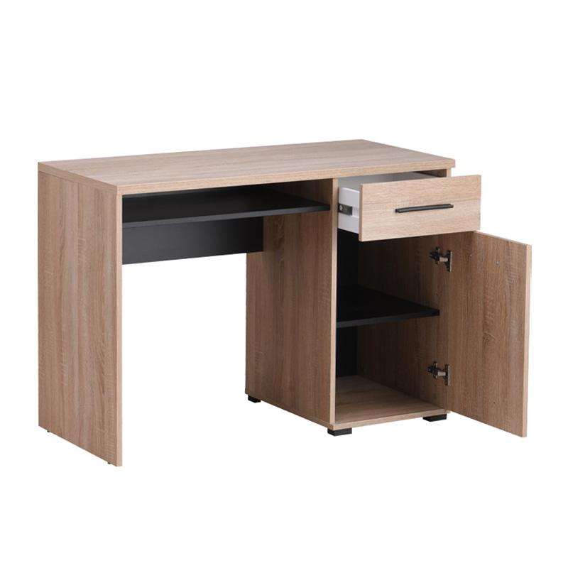 ΓΡΑΦΕΙΟ TALES SONOMA / ΜΑΥΡΟ 108x50x76,5εκ - Image 4