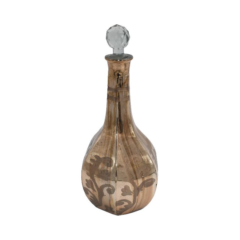 ΓΥΑΛΙΝΗ ΔΙΑΚΟΣΜΗΤΙΚΗ ΚΑΡΑΦΑ FL11360 COPPER ΧΡΩΜΑ 13x30εκ