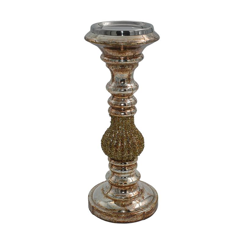 ΓΥΑΛΙΝΟ ΕΠΙΤΡΑΠΕΖΙΟ ΚΗΡΟΠΗΓΙΟ FL752 COPPER ΧΡΩΜΑ 12x31εκ