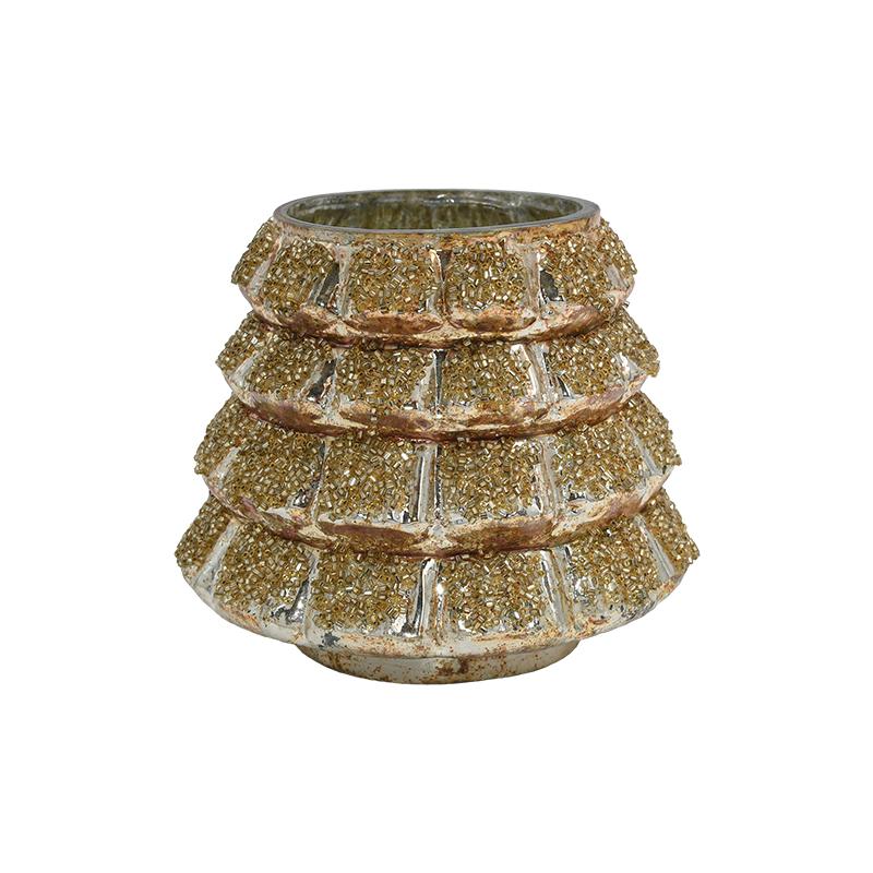 ΓΥΑΛΙΝΟ ΕΠΙΤΡΑΠΕΖΙΟ ΚΗΡΟΠΗΓΙΟ-ΡΕΣΩ FL720 COPPER ΧΡΩΜΑ 11x10εκ