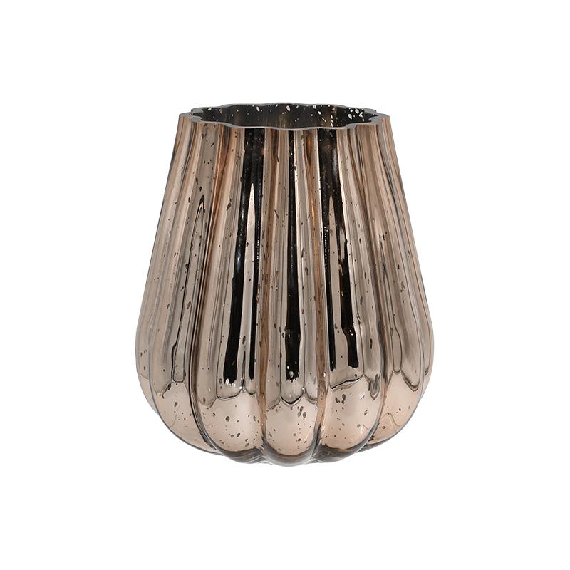 ΓΥΑΛΙΝΟ ΚΗΡΟΠΗΓΙΟ FL1530 ΚΑΦΕ ΧΡΩΜΑ 19εκ