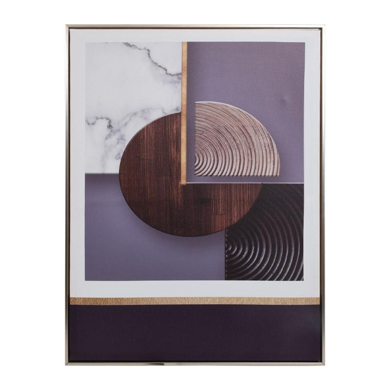 ΚΑΔΡΟ Circle ΜΠΡΟΝΖΕ ΠΛΑΙΣΙΟ 60*80 sls