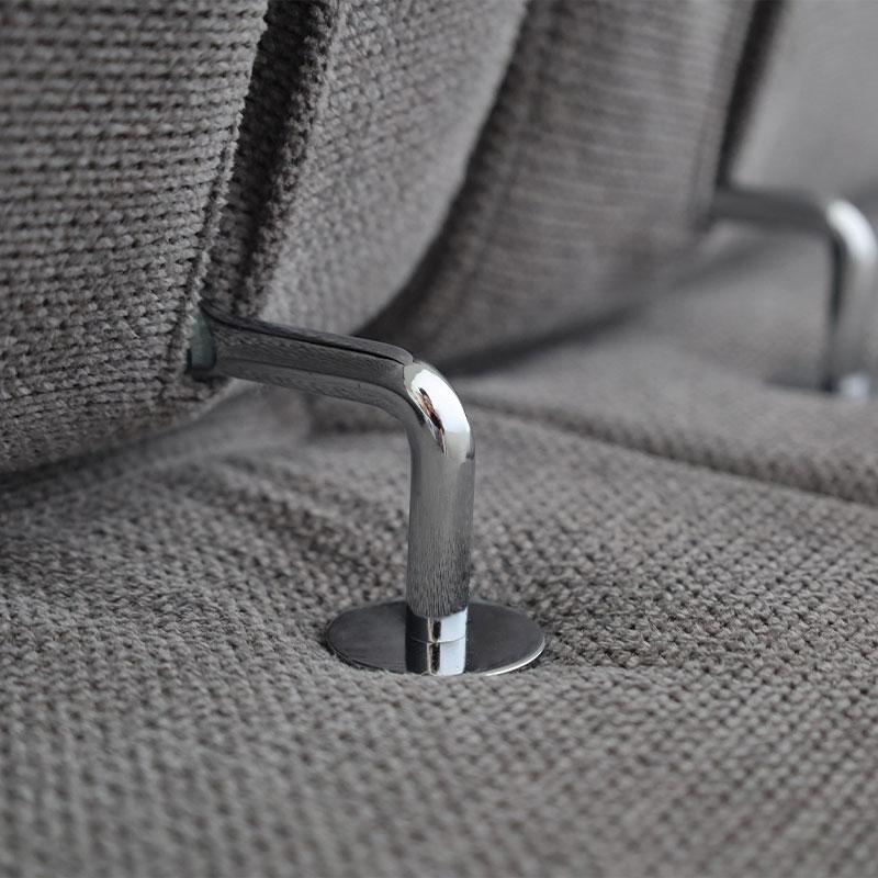 ΚΑΝΑΠΕΣ ΑΡΙΣΤΕΡΗ ΓΩΝΙΑ Alessia ΓΚΡΙ ΥΦΑΣΜΑ 284x216x100εκ - Image 7