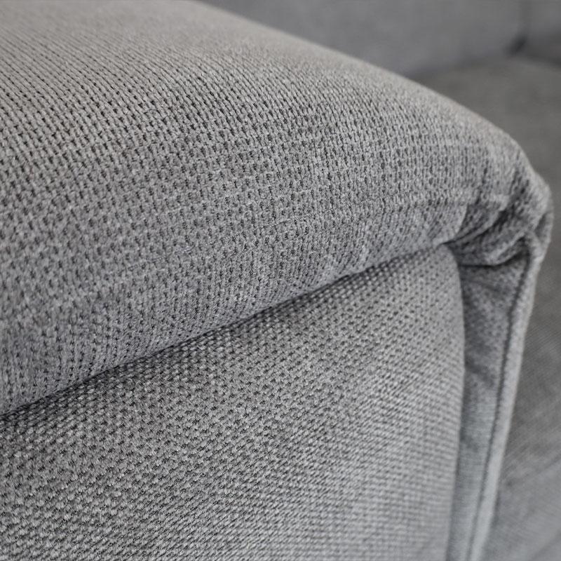 ΚΑΝΑΠΕΣ ΑΡΙΣΤΕΡΗ ΓΩΝΙΑ Alessia ΓΚΡΙ ΥΦΑΣΜΑ 284x216x100εκ - Image 8