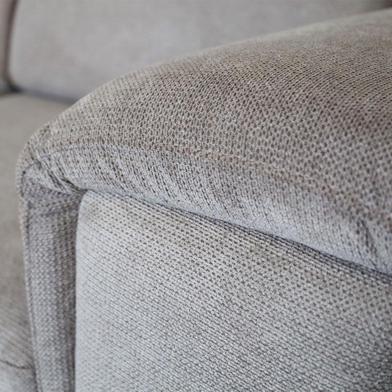 ΚΑΝΑΠΕΣ ΑΡΙΣΤΕΡΗ ΓΩΝΙΑ Alessia ΜΠΕΖ ΥΦΑΣΜΑ 284x216x100εκ - Image 8