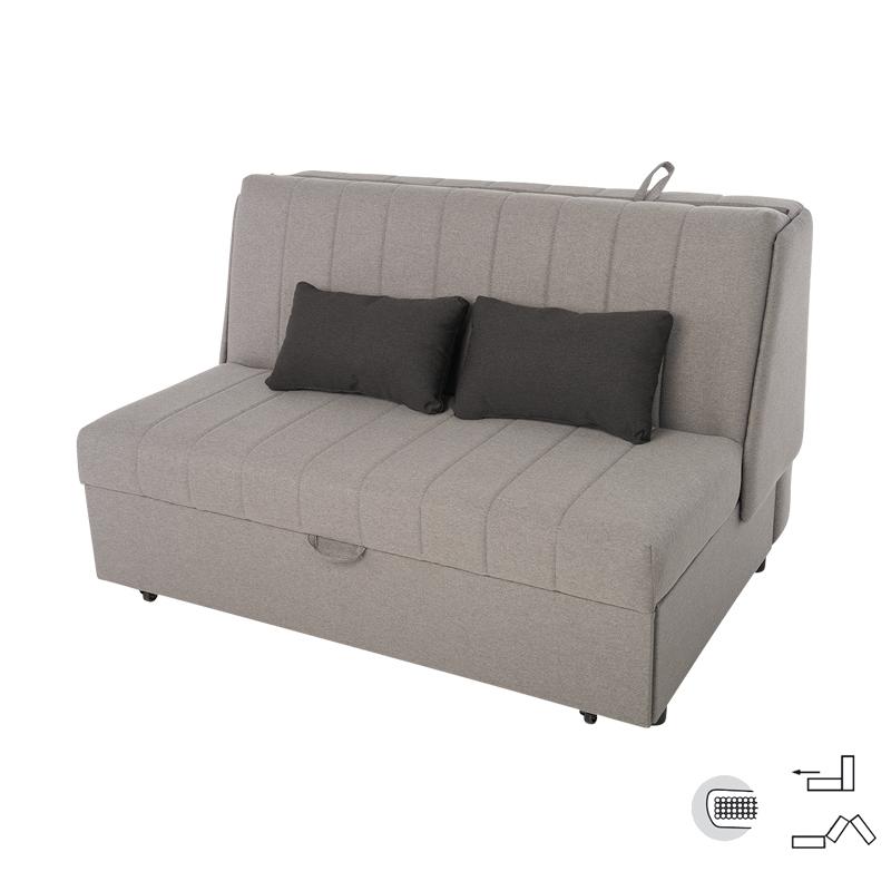 ΚΑΝΑΠΕΣ ΔΙΘΕΣΙΟΣ New Montana ΓΚΡΙ-ΣΚ.ΓΚΡΙ 145x100x92εκ - Image 4