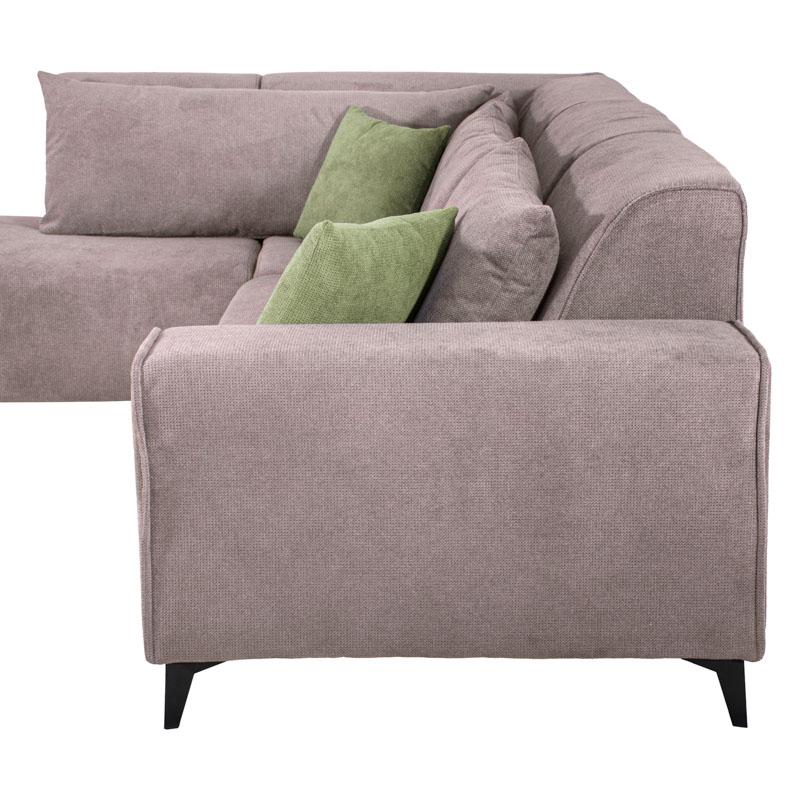 ΚΑΝΑΠΕΣ Legend ΑΡΙΣΤΕΡΗ ΓΩΝΙΑ ΚΑΦΕ ΥΦΑΣΜΑ 272x197x80εκ - Image 3