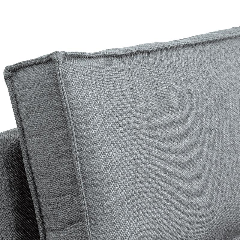 ΚΑΝΑΠΕΣ Loftio ΑΡΙΣΤΕΡΗ ΓΩΝΙΑ ΓΚΡΙ ΧΡΩΜΑ 280x220x95εκ - Image 3