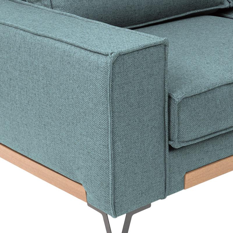 ΚΑΝΑΠΕΣ Loftio ΔΕΞΙΑ ΓΩΝΙΑ ΜΙΝΤ ΧΡΩΜΑ 280x220x95εκ - Image 4