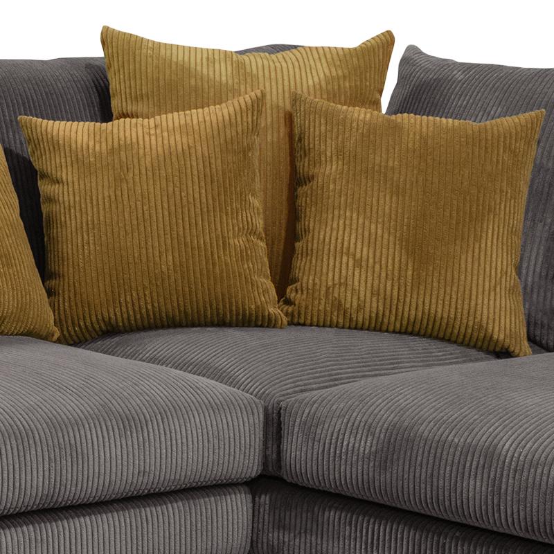 ΚΑΝΑΠΕΣ Lusero ΔΕΞΙΑ ΓΩΝΙΑ ΑΝΟΙΧΤΟ ΚΑΦΕ ΜΕ ΜΟΥΣΤΑΡΔΙ ΜΑΞΙΛΑΡΙΑ 300x230x88εκ - Image 5