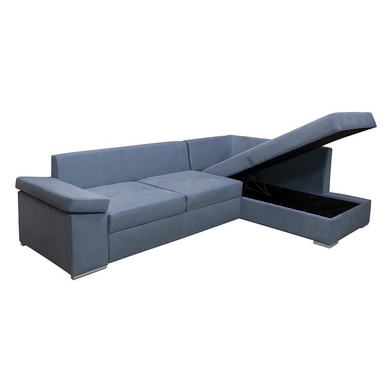 ΚΑΝΑΠΕΣ NEW ANGELA ΣΙΕΛ ΔΕΞΙΑ ΓΩΝΙΑ ΜΕ ΑΠΟΘΗΚΕΥΤΙΚΟ ΧΩΡΟ 270x180x80 - Image 5