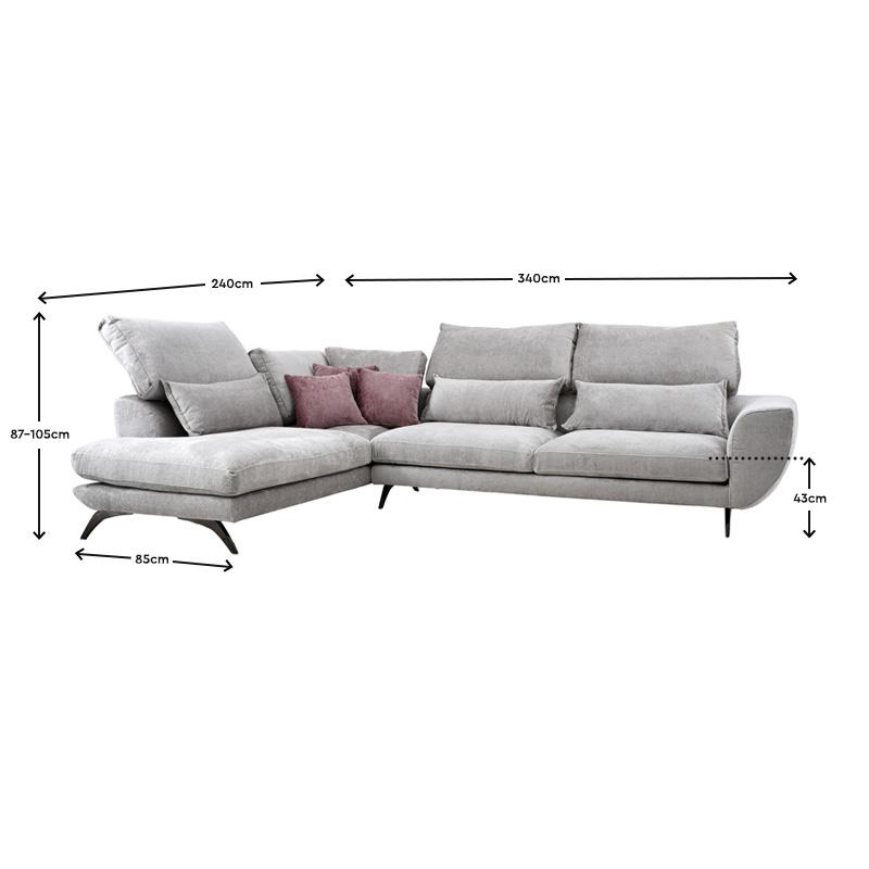 ΚΑΝΑΠΕΣ Renata ΑΡΙΣΤΕΡΗ ΓΩΝΙΑ ICE ΜΕ ΡΟΖ ΜΑΞΙΛΑΡΙΑ 340x240 - Image 10