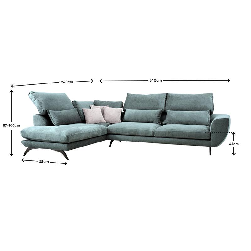 ΚΑΝΑΠΕΣ Renata ΑΡΙΣΤΕΡΗ ΓΩΝΙΑ MINT ΜΕ ICE ΜΑΞΙΛΑΡΙΑ 340x240 - Image 10