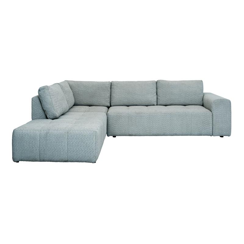 ΚΑΝΑΠΕΣ ΓΩΝΙΑ ΑΡΙΣΤΕΡΗ Carmen MINT ΥΦΑΣΜΑ 304x242x89εκ - Image 3