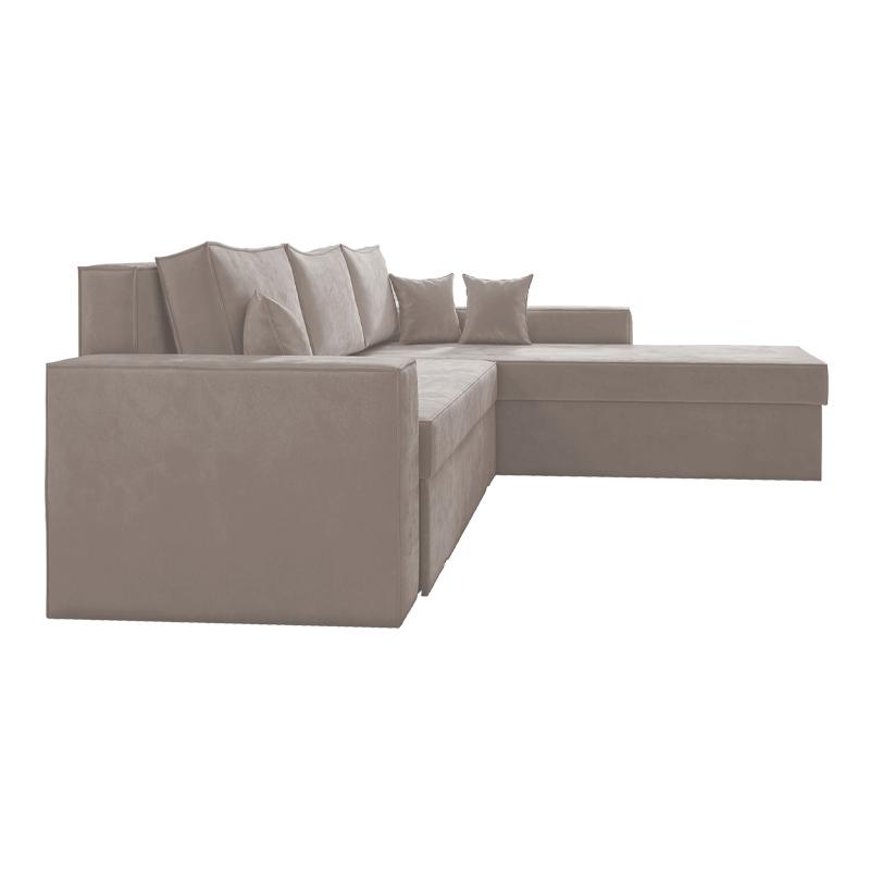 ΚΑΝΑΠΕΣ ΓΩΝΙΑ OLYMP 3 TAUPE 280x210x80εκ - Image 3