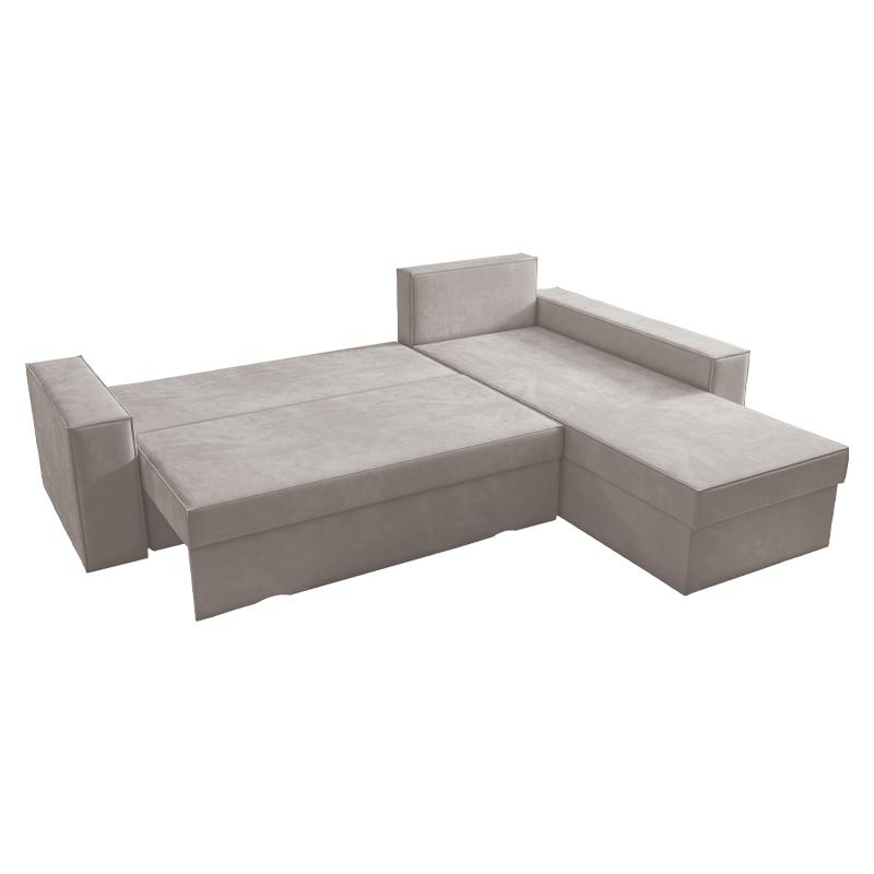 ΚΑΝΑΠΕΣ ΓΩΝΙΑ OLYMP 3 TAUPE 280x210x80εκ - Image 4
