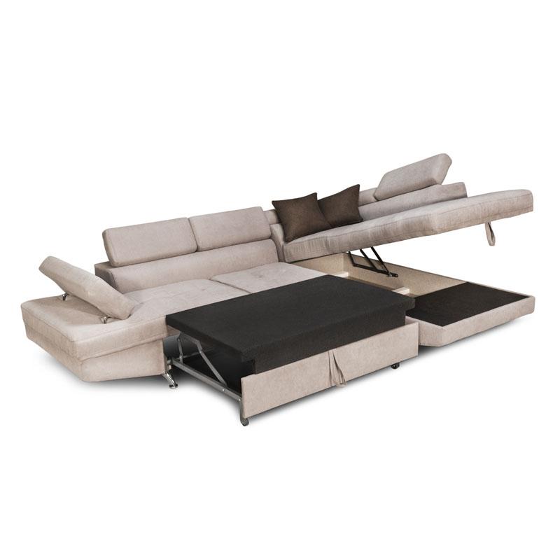 ΚΑΝΑΠΕΣ ΓΩΝΙΑ RIO-M 3+4 ΔΕΞΙΑ TAUPE / ΚΑΦΕ 278x192x79εκ - Image 4