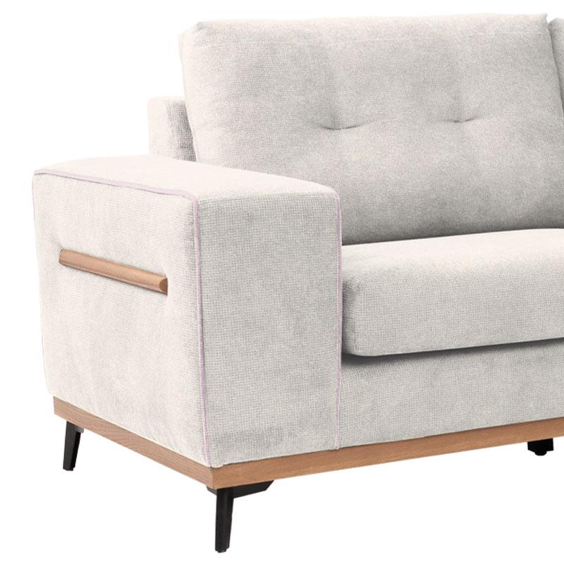 ΚΑΝΑΠΕΣ ΓΩΝΙΑ "Sebastian" ICE ΔΕΞΙΑ ΓΩΝΙΑ 280x220εκ - Image 3