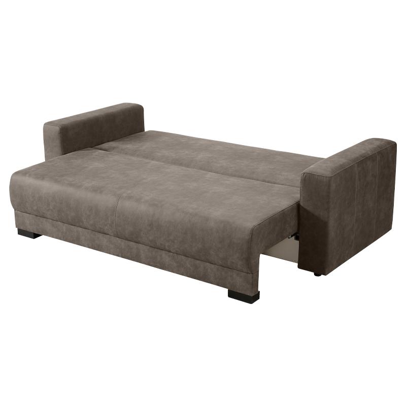 ΚΑΝΑΠΕΣ-ΚΡΕΒ MARBO ΓΚΡΙ 237x99x76εκ - Image 4