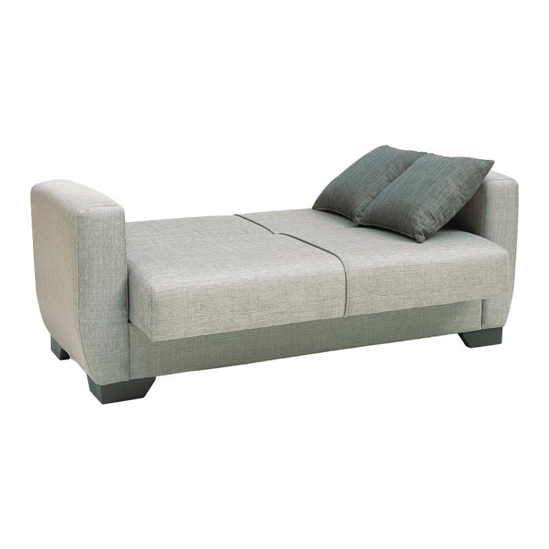 ΚΑΝΑΠΕΣ-ΚΡΕΒΑΤΙ ΔΙΘΕΣΙΟΣ New Dolce ΜΟΚΑ ΜΕ ΚΑΦΕ ΜΑΞΙΛΑΡΙΑ 168x85x85εκ - Image 3