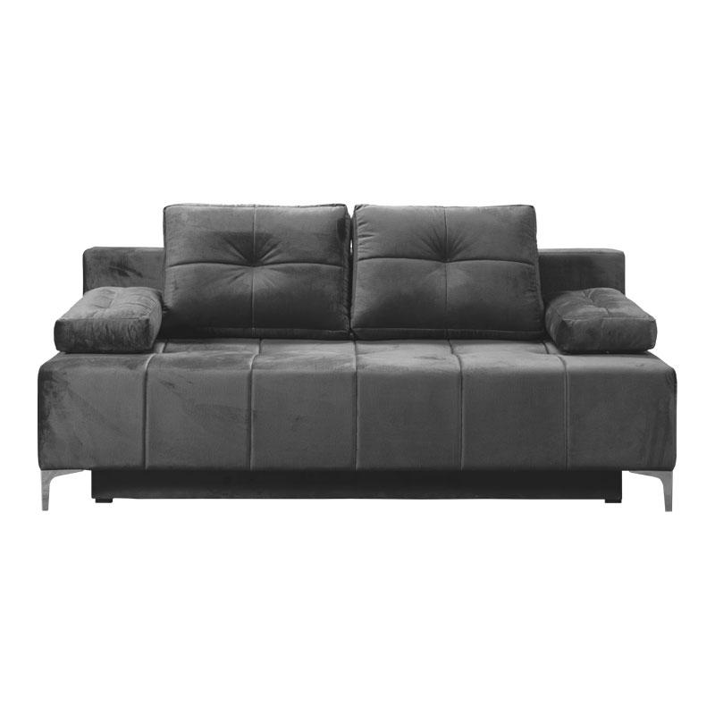 ΚΑΝΑΠΕΣ ΚΡΕΒΑΤΙ Elena ΓΚΡΙ 199x96x93εκ - Image 3