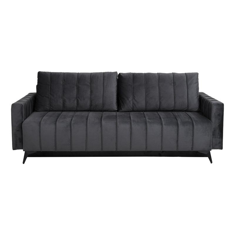 ΚΑΝΑΠΕΣ ΚΡΕΒΑΤΙ Comfort ΓΚΡΙ ΧΡΩΜΑ 235x104x80εκ - Image 3