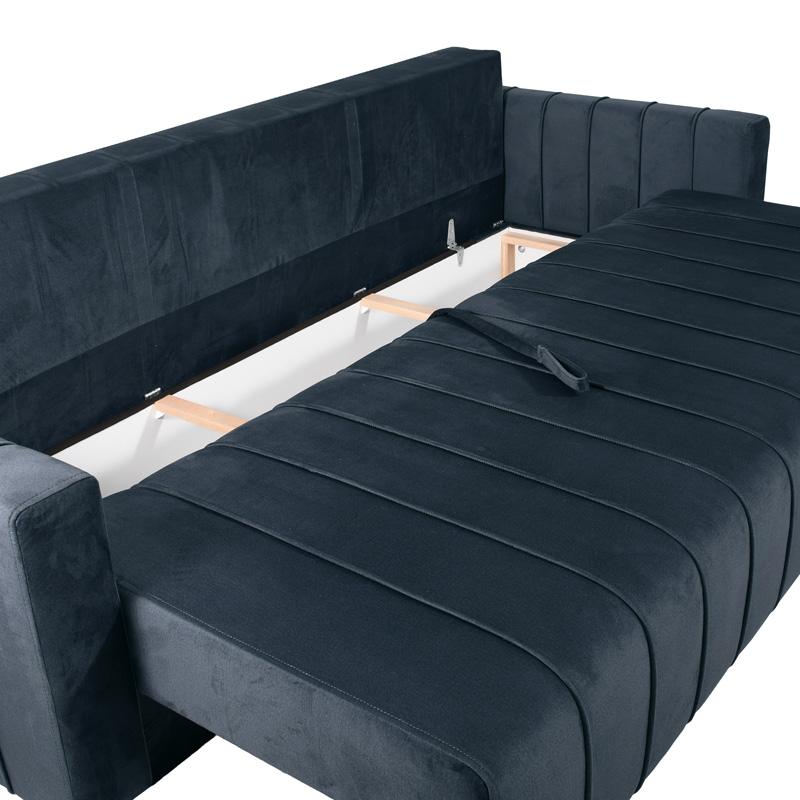 ΚΑΝΑΠΕΣ ΚΡΕΒΑΤΙ Comfort ΜΠΛΕ ΧΡΩΜΑ 235x104x80εκ - Image 5
