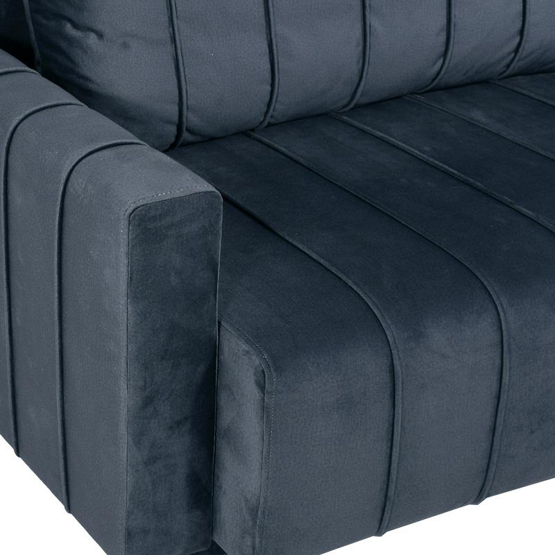ΚΑΝΑΠΕΣ ΚΡΕΒΑΤΙ Comfort ΜΠΛΕ ΧΡΩΜΑ 235x104x80εκ - Image 7