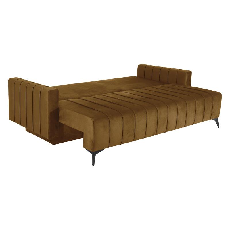 ΚΑΝΑΠΕΣ ΚΡΕΒΑΤΙ Comfort ΩΧΡΑ ΧΡΩΜΑ 235x104x80εκ - Image 4