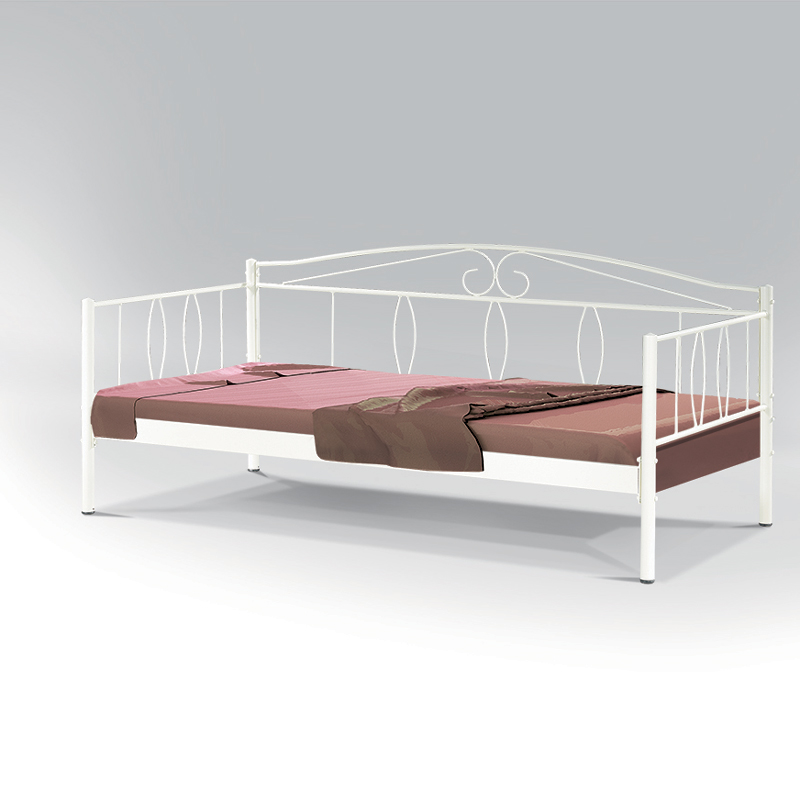 ΚΑΝΑΠΕΣ ΜΕΤΑΛΛΙΚΟΣ ARIEL ΜΠΕΖ 210x100x83εκ