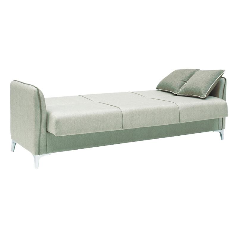 ΚΑΝΑΠΕΣ ΤΡΙΘΕΣΙΟΣ New Torino ΜΕ ΑΠΟΘΗΚΕΥΤΙΚΟ ΧΩΡΟ ΑΝΟΙΧΤΟ ΚΑΦΕ ΜΕ ΚΑΦΕ/ΜΠΕΖ ΜΑΞΙΛΑΡΙΑ 220x85x90εκ - Image 3