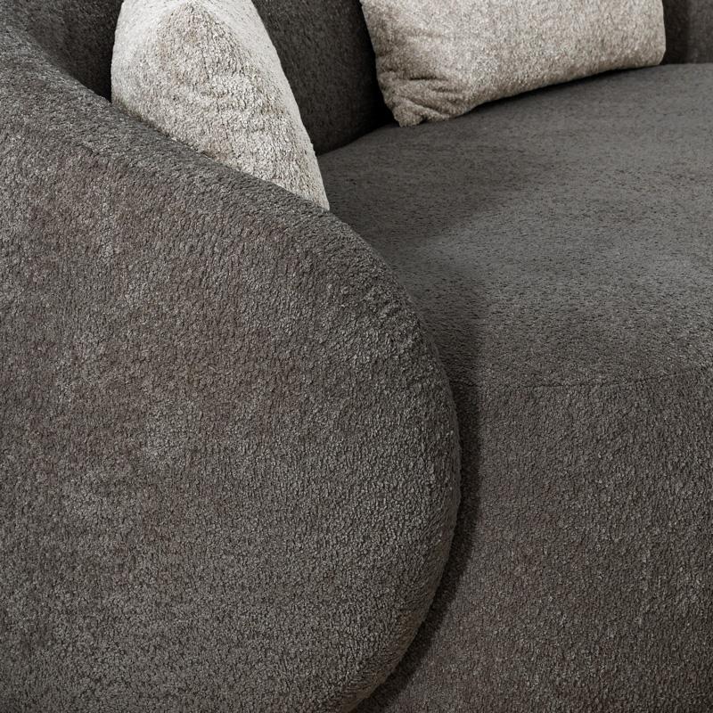 ΚΑΝΑΠΕΣ ΤΡΙΘΕΣΙΟΣ Simone ΚΑΦΕ ΧΡΩΜΑ 225x105x74εκ - Image 6