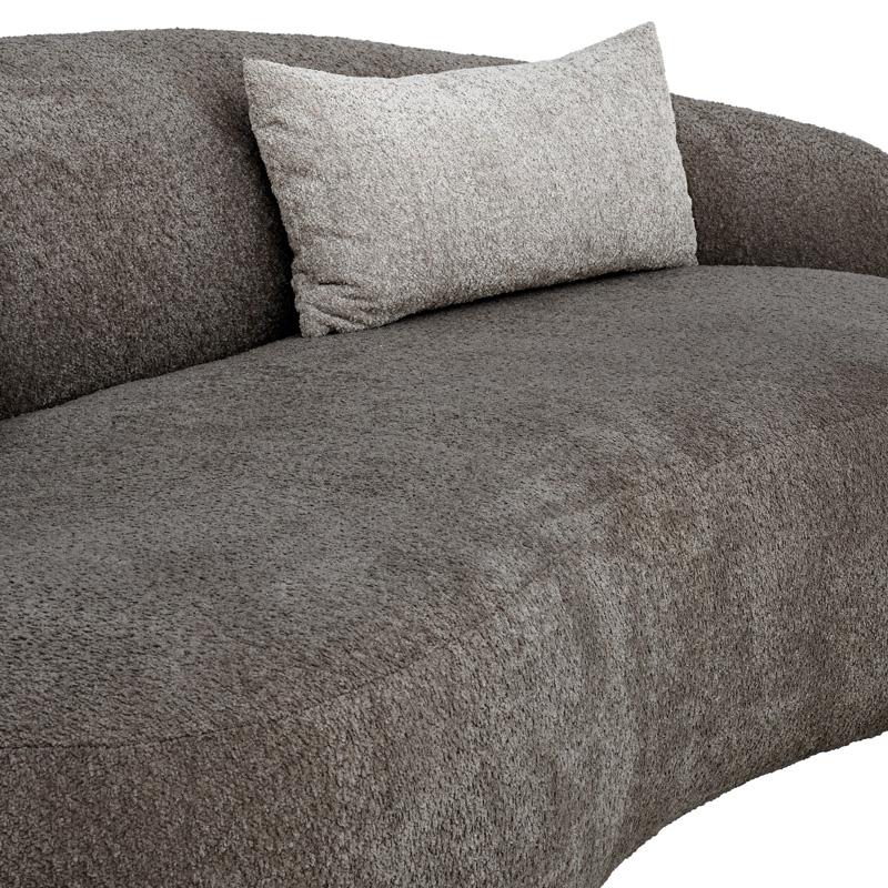 ΚΑΝΑΠΕΣ ΤΡΙΘΕΣΙΟΣ Simone ΚΑΦΕ ΧΡΩΜΑ 225x105x74εκ - Image 7