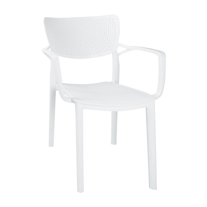 ΚΑΡΕΚΛΑ ΚΗΠΟΥ Bellini ΛΕΥΚΟ ΧΡΩΜΑ 54,5x53x84εκ