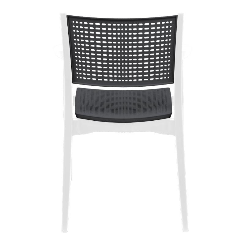 ΚΑΡΕΚΛΑ ΕΞΟΧΗΣ Best ΛΕΥΚΟ ΜΕ ΑΝΘΡΑΚΙ ΧΡΩΜΑ 57,5x55x80εκ - Image 4