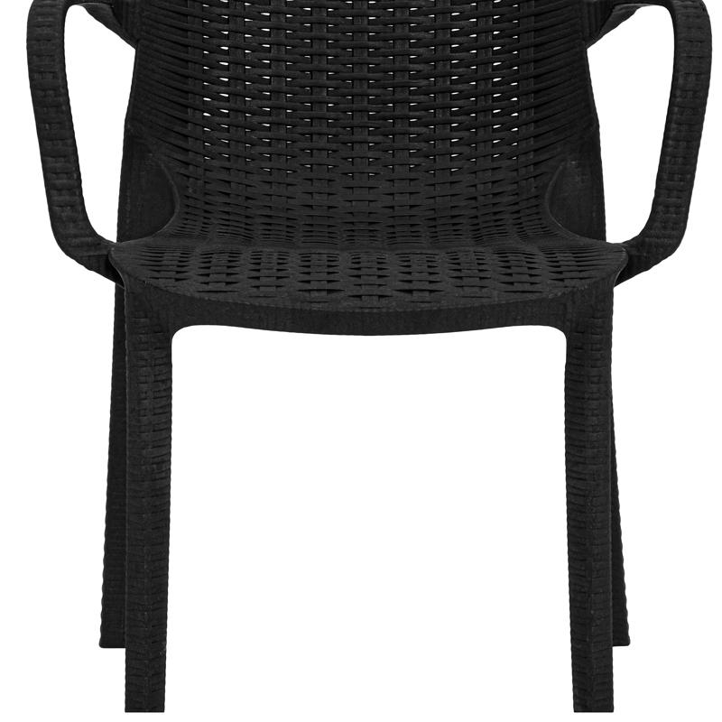 ΚΑΡΕΚΛΑ ΕΞΟΧΗΣ "New Sabrine" ΑΝΘΡΑΚΙ 58x52x88εκ - Image 7