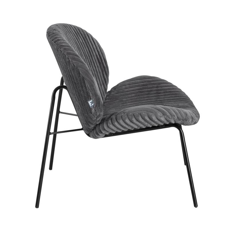 ΚΑΡΕΚΛΑ MOON ΓΚΡΙ ΧΡΩΜΑ 65x73x74εκ - Image 3